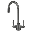 caple-avel-brushed-gunmetal-black-dual-lever-kitchen-sink-mixer-tap-ave2gm-