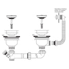 caple-stainless-steel-waste-and-bowl-connection-kit-cpk801-