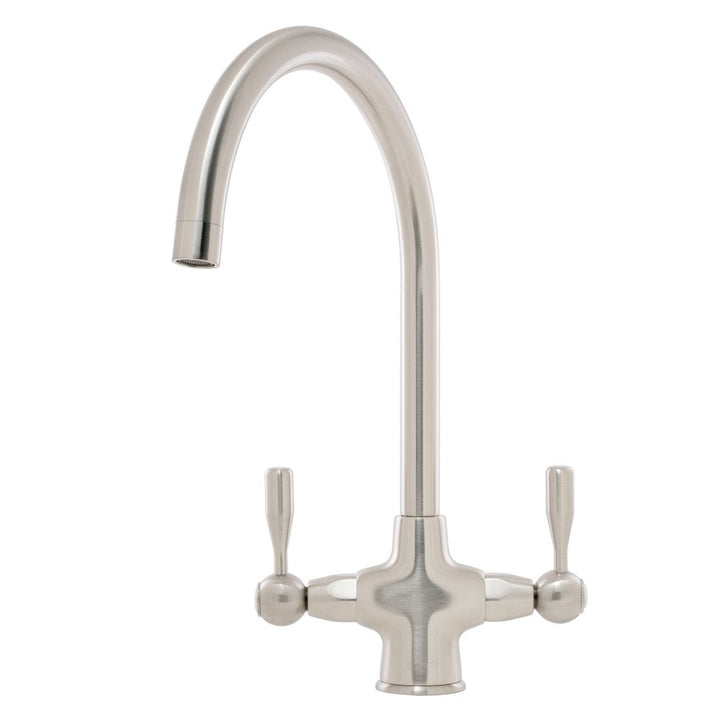 caple-leval-brushed-steel-dual-level-kitchen-sink-mixer-tap-lev3bn-