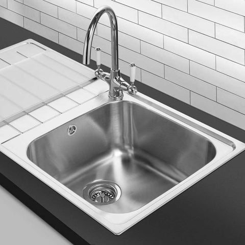 Caple Lyon 100 1.0 Bowl Satin Stainless Steel Kitchen Sink