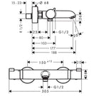 hansgrohe-soft-cube-croma-select-rail-kit-with-thermostatic--bathshower-valve-