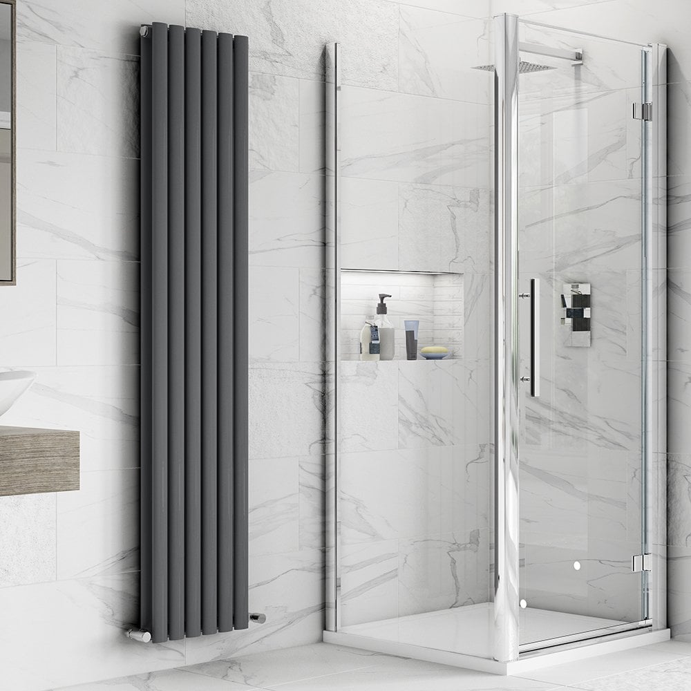 Hudson Reed Apex 1000mm Chrome Side Panel