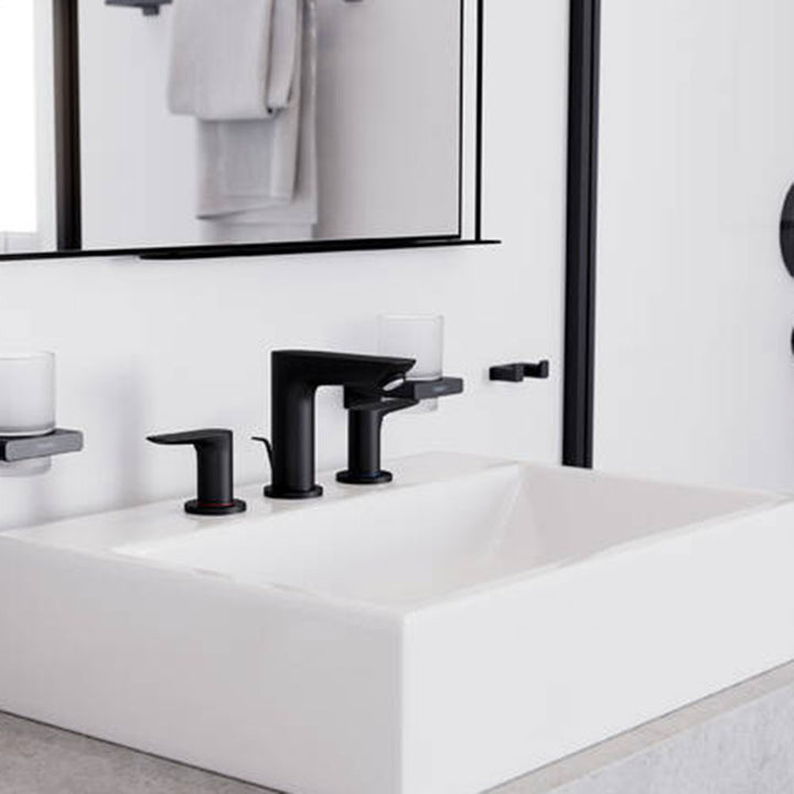 Hansgrohe Talis E 3-Hole Basin Mixer Tap With Pop-Up Waste