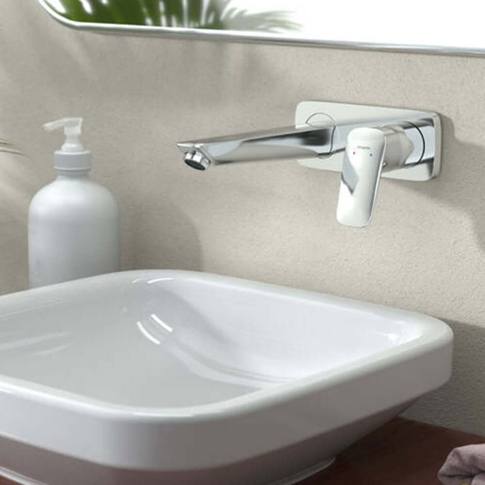 Hansgrohe Logis Concealed Single Lever Wall-Mounted Basin Mixer Tap