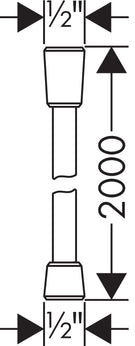 hansgrohe-high-quality-200cm-shower-hose-
