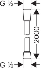 hansgrohe-high-quality-200cm-shower-hose-