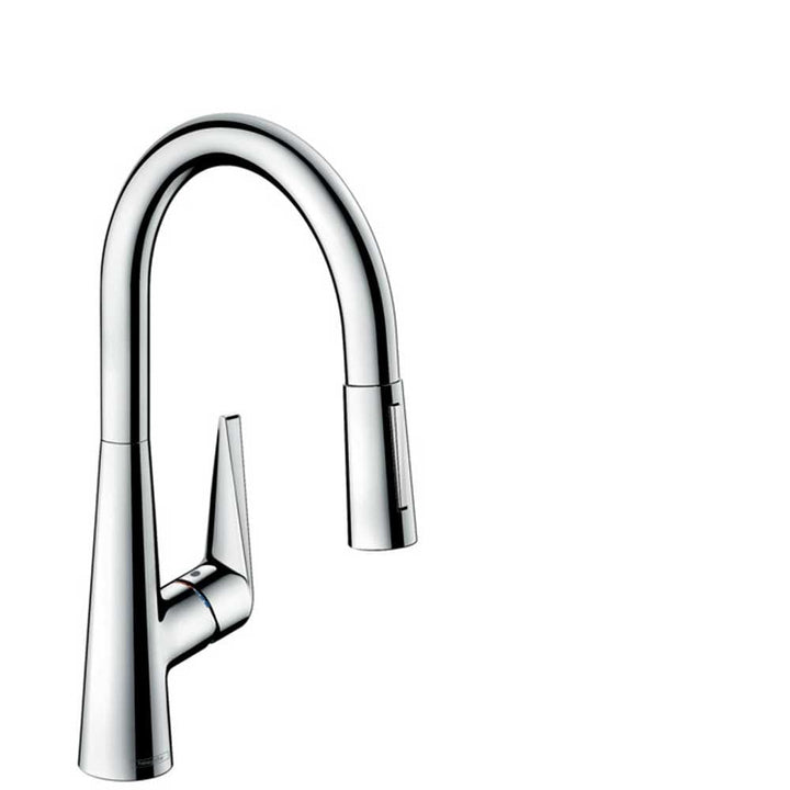 hansgrohe-talis-m51-chrome-pullout-spray-kitchen-sink-mixer-tap-72813000-