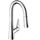 hansgrohe-talis-m51-chrome-pullout-spray-kitchen-sink-mixer-tap-72815000-