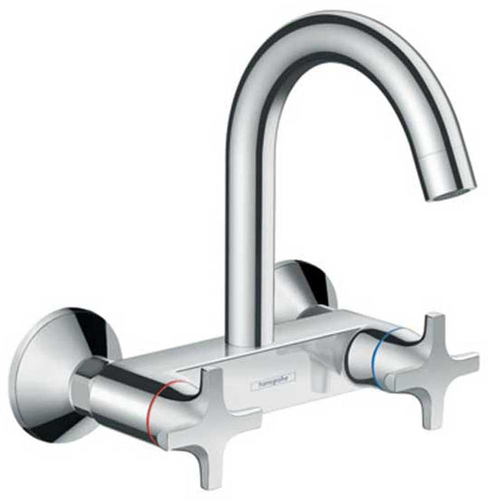 hansgrohe-logis-m32-chrome-twin-handle-kitchen-sink-mixer-tap-71286000-