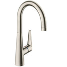 hansgrohe-talis-m51-brushed-steel-single-lever-kitchen-sink-mixer-tap-72810800-