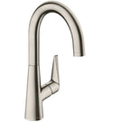 hansgrohe-talis-m51-brushed-steel-single-lever-kitchen-sink-mixer-tap-72814800-
