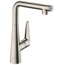 hansgrohe-talis-select-m51-brushed-steel-kitchen-sink-mixer-tap-72820800-