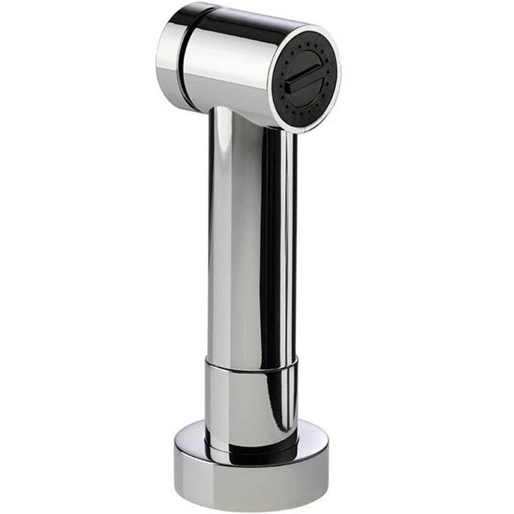 Chrome pull-out hand spray for kitchen sink faucet