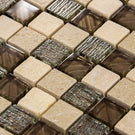 luxury-textured-brown-iridescent-glass--ivory-stone-mosaic-wall-tiles-sheet-8mm-