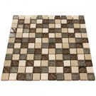 luxury-textured-brown-iridescent-glass--ivory-stone-mosaic-wall-tiles-sheet-8mm-