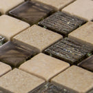 luxury-textured-brown-iridescent-glass--ivory-stone-mosaic-wall-tiles-sheet-8mm-