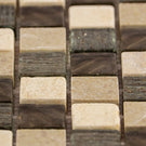 luxury-textured-brown-iridescent-glass--ivory-stone-mosaic-wall-tiles-sheet-8mm-