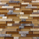 luxury-textured-brown-copper-glass--beige-stone-mosaic-wall-tiles-sheet-8mm-