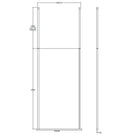 hudson-reed-walk-through-1000mm-wetroom-shower-screen--ceiling-posts-gpcp10-