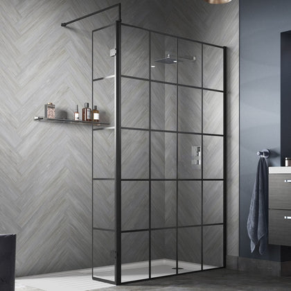 hudson-reed-black-frame-wetroom-shower-screen--support-bar-1000x1950x8mm-wrsf10-
