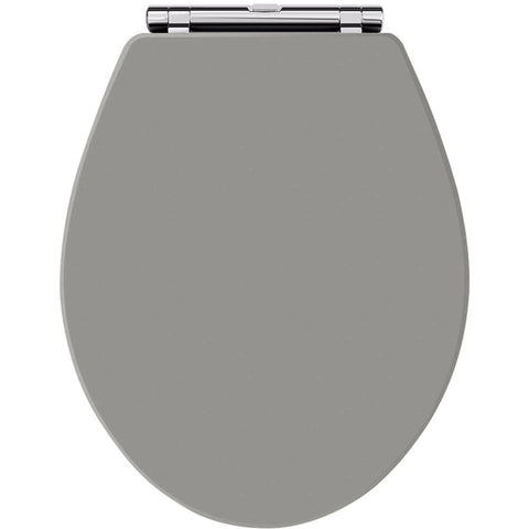 Hudson Reed Old London Storm Grey Richmond Soft Close Top Fix Toilet Seat LOS299