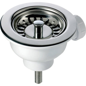 90mm Basket Strainer Waste for Astini, RAK, Rangemaster Ceramic Sink