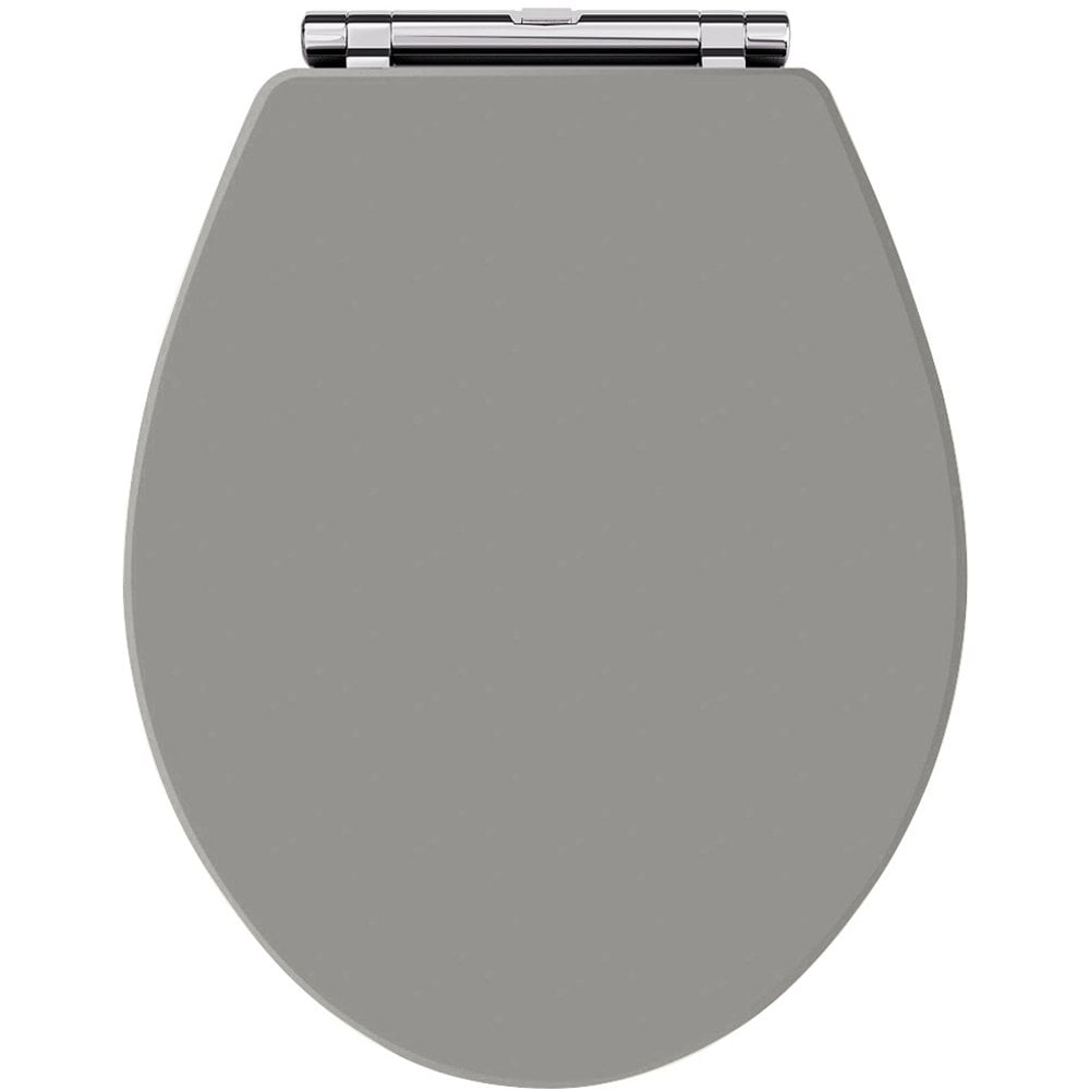 Hudson Reed Richmond 480mm Height Low Level Toilet & Storm Grey Seat