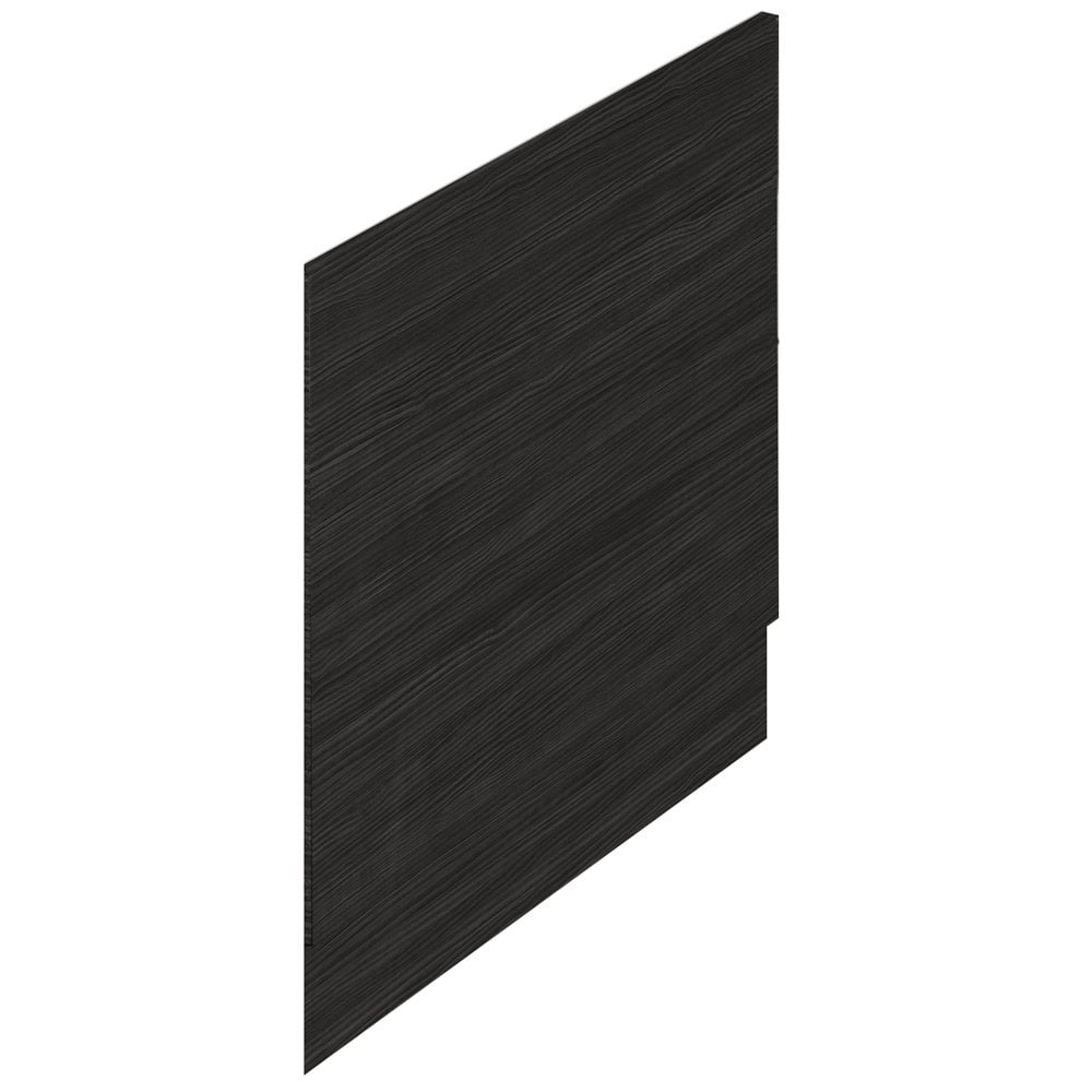 Nuie Athena Charcoal Black 750mm Bath End Panel - MPD612