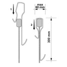 nuie-chrome-wetroom-enclosure-hook-for-framed---acc004-