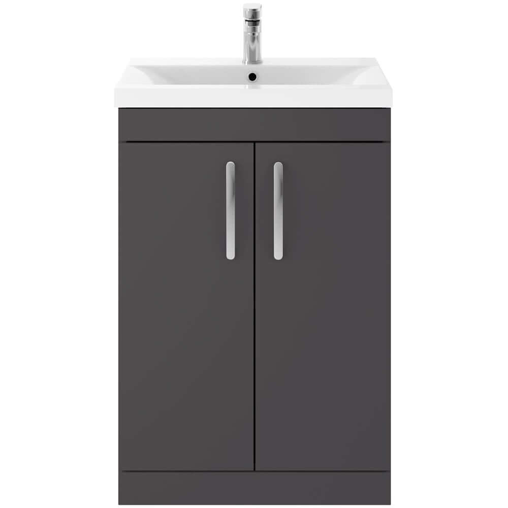 Nuie Athena Floor Standing Cabinet and Basin Vanity Unit