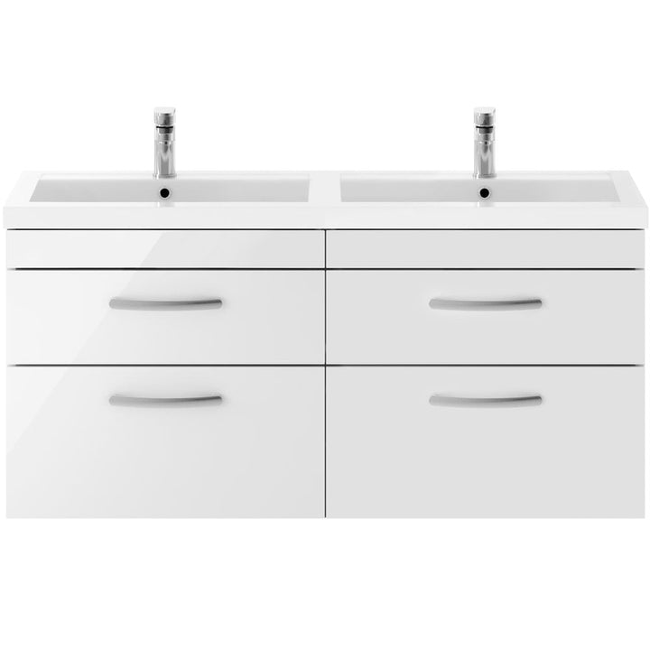 nuie-athena-gloss-white-1200mm-wall-hung-4-drawer-vanity--double-basin-
