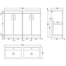 nuie-athena-charcoal-black-1200mm-floor-standing-4-door-vanity--double-basin-