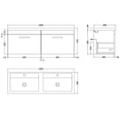 nuie-athena-charcoal-black-1200mm-wall-hung-2-drawer-vanity--double-basin-