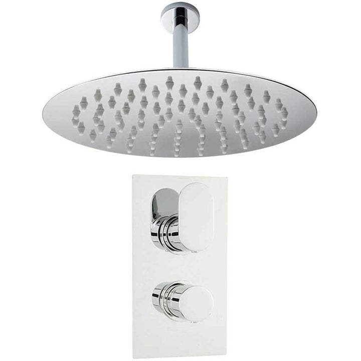 hudson-reed-reign-thermostatic-shower-valve-round-head-200mm--ceiling-arm-