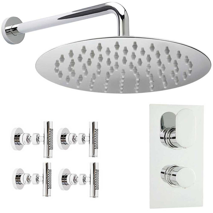 hudson-reed-reign-thermostatic-shower-valve-round-head-200mm--4-body-jets-hrskit410-