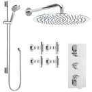 hudson-reed-reign-thermostatic-shower-valve-round-head-400mm-riser--body-jets-hrskit435-