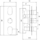 hudson-reed-reign-thermostatic-shower-valve-round-head-300mm-riser--body-jets-hrskit440-