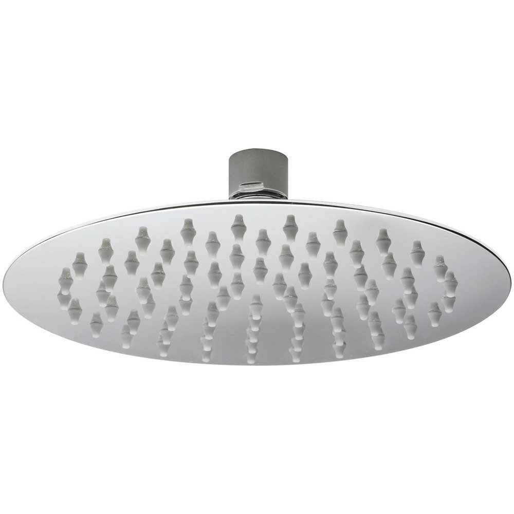Hudson Reed Reign Thermostatic Shower Valve, Round Head 200mm, Riser & Body Jets HRSKIT445