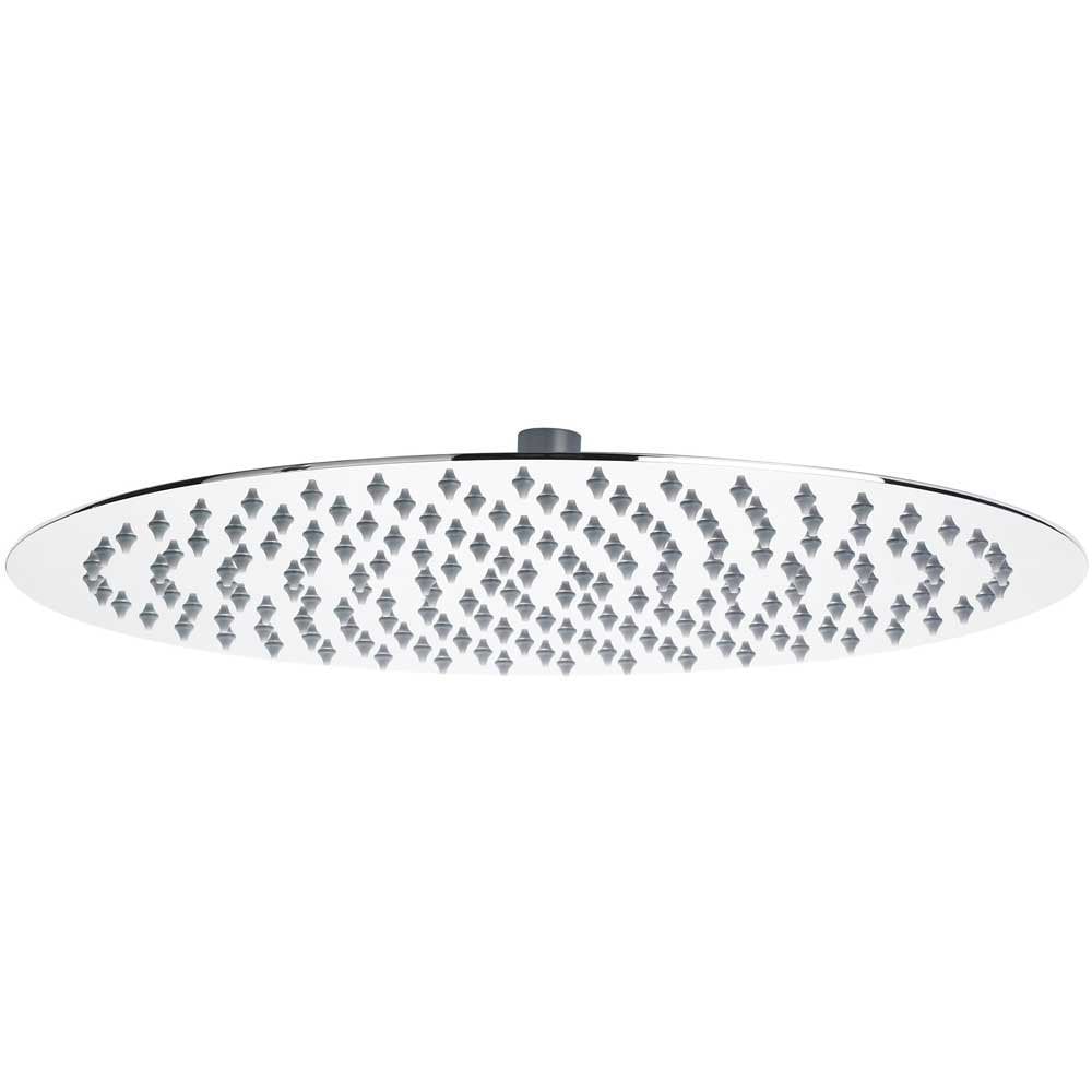 Hudson Reed Reign Thermostatic Shower Valve, Round Head 400mm, Riser & Body Jets HRSKIT450
