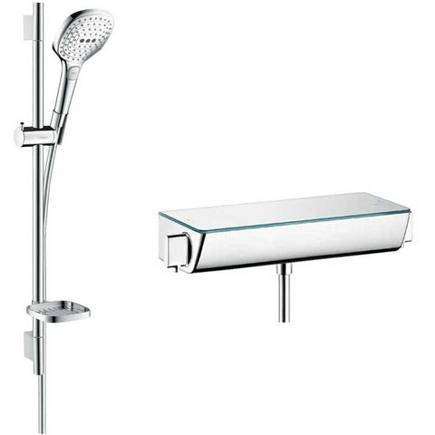 Hansgrohe Thermostatic Ecostat Select 650mm Combi Set & Hand Shower