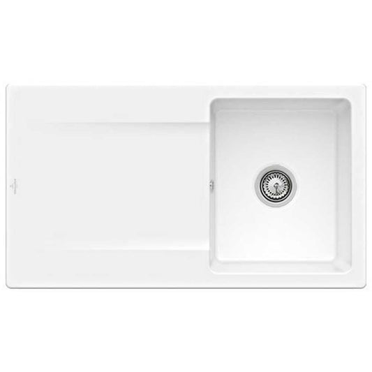 villeroy--boch-siluet-50-10-bowl-white-ceramic-kitchen-sink---no-waste-