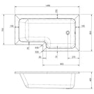 nuie-square-l-shape-single-ended-bath-rh-1498x855x705--front-panel-