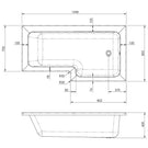 nuie-square-l-shape-single-ended-bath-rh-1598x855x705-front-panel-