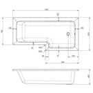 nuie-square-l-shape-single-ended-bath-rh-1695x855x705-front-panel-