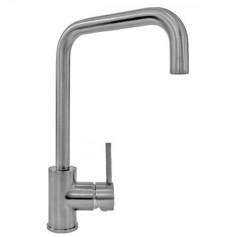 Astini Enzo Brushed Stainless Steel Single Lever Kitchen Sink Mixer Tap