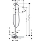 axor-uno-chrome-single-lever-floor-standing-bath-mixer-tap-with-loop-handle-