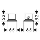 axor-massaud-chrome-2-hole-rim-mounted-thermostatic-bath-mixer-