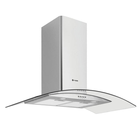 Caple 50cm Curved Glass Stainless Steel 56cm Chimney Hood CGC911SS