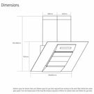 caple-90cm-stainless-steel-spirit-wall-chimney-hood-sp912ss-