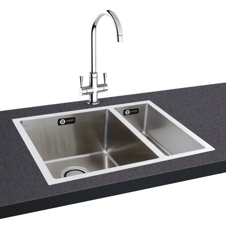 carron-phoenix-deca-150-15-bowl-stainless-steel-polished-undermount-sink--waste-